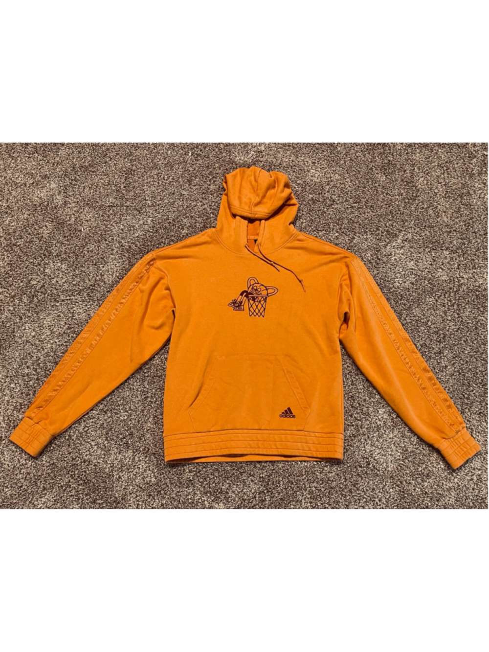 Adidas Men’s Lil Stripe Ignite Szn Hoodie, Size Small, VGUC